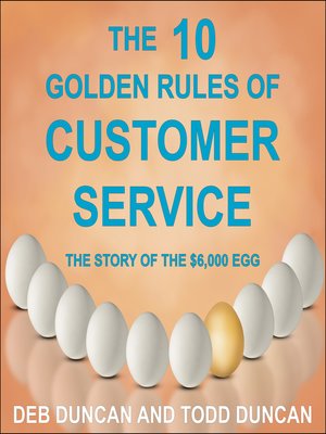 cover image of The 10 Golden Rules of Customer Service